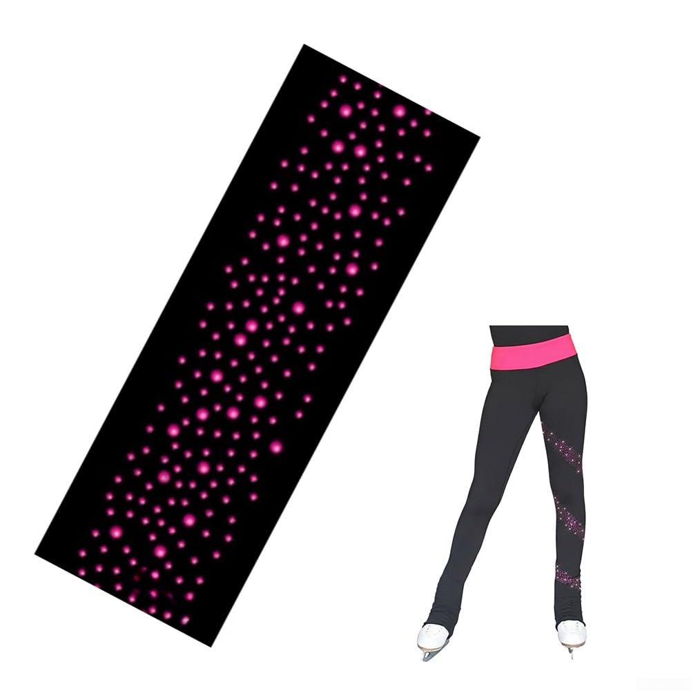 Pantaloni da allenamento per pattinaggio artistico, foderati in pile, impermeabili, elasticizzati, adatti alla pelle, per bambini e adulti, taglie XXXS-XXXL