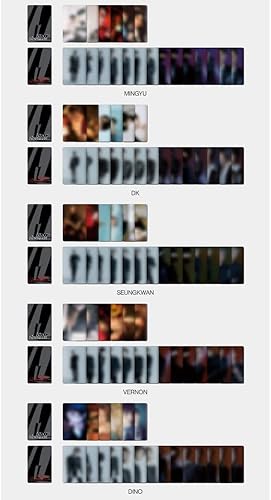 Miniatura 5 de PLEDIS, Seventeen ATTACCA CARAT Ver 9th Mini álbum [Incluye tarjeta fotográfica transparente, funda para tarjeta fotográfica] (ver al azar), PLD0102