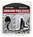 PerfectFit Brand Armour Tug Lock, TPR/Silicone Blend, Cock Ring, Ball Stretcher, Hands Free Prostate Stimulator, Perineum Stimulator, Durable, Comfortable, Tight Fit, Black