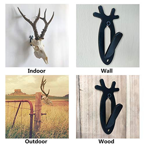 Highwild European Mount Skull Hanger, Antler Style - 3 Pack #TOP5