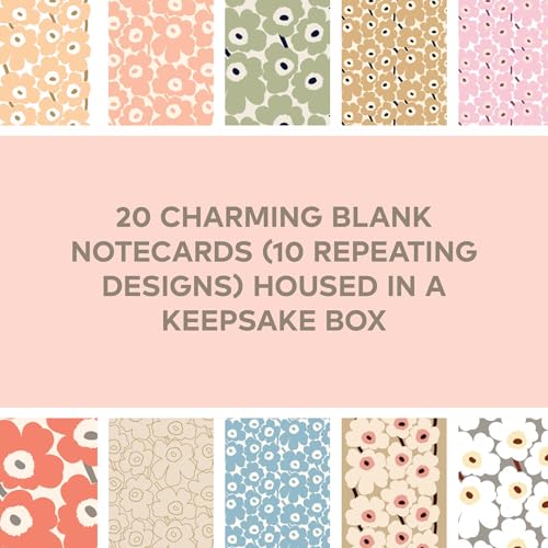 Chronicle Books Marimekko Notes (Pastels): 20 Unikko Notecards & Envelopes - Image 4