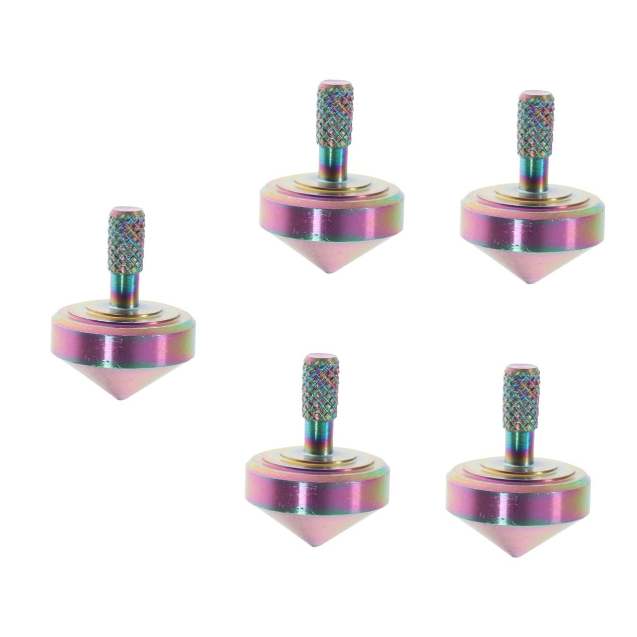 BESPORTBLE Vintage Alloy Spinning Top Educational Desktop Gyroscope for Relief Fun Present for Adults Portable Design