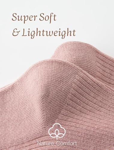 12 Pairs Cotton Quarter Socks for Women, Lightweight Non-Binding Mini Crew Sock, Cute Ruffle Ankle Sock for Uniform4