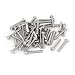 uxcell M3x20mm 316 Stainless Steel Phillips Pan Head Machine Screws Silver Tone 50 Pcs