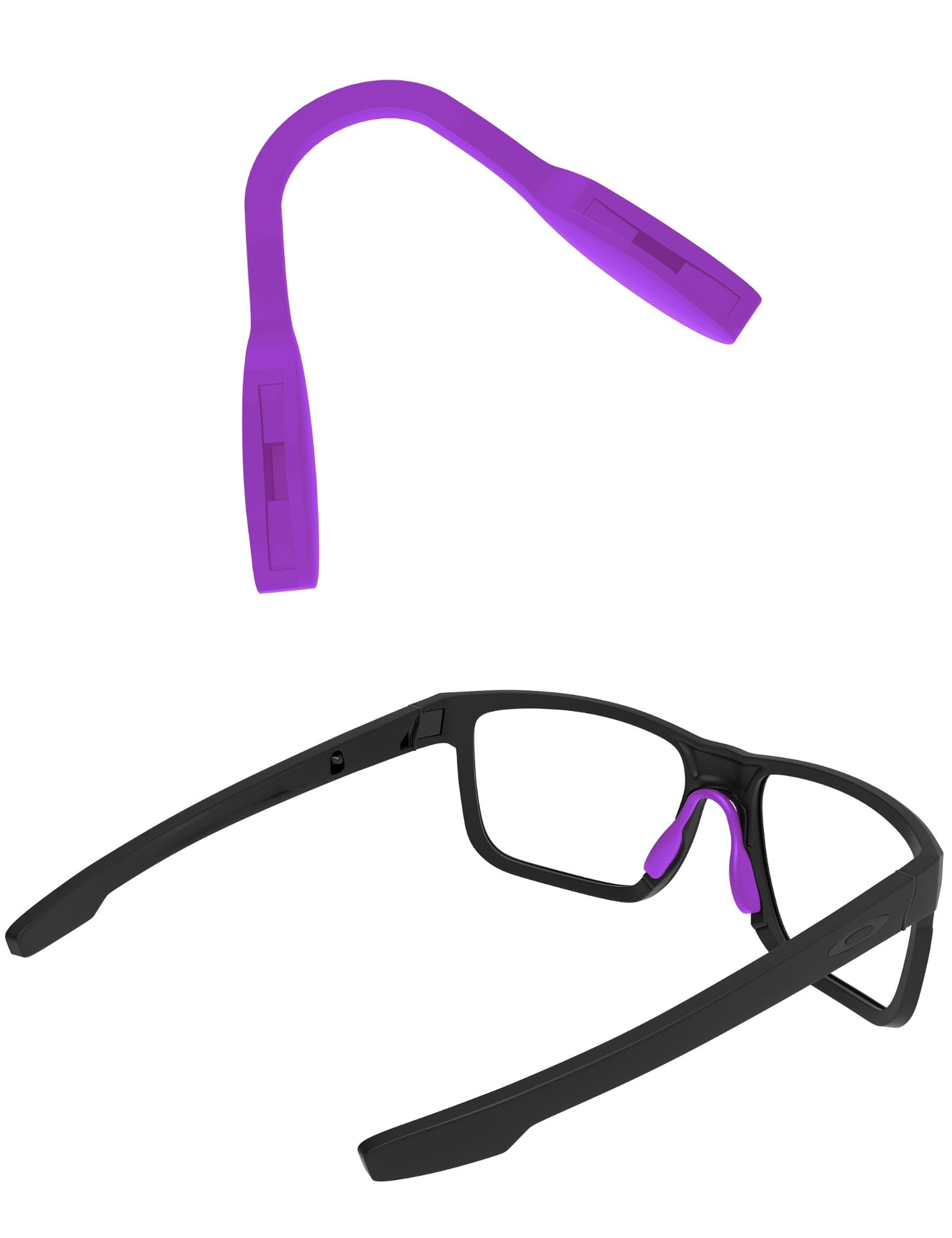 SAUCER Replacement Nose Pieces Pads for Oakley Actuator OO9250 | OO9250A Sunglasses - Standard Purple