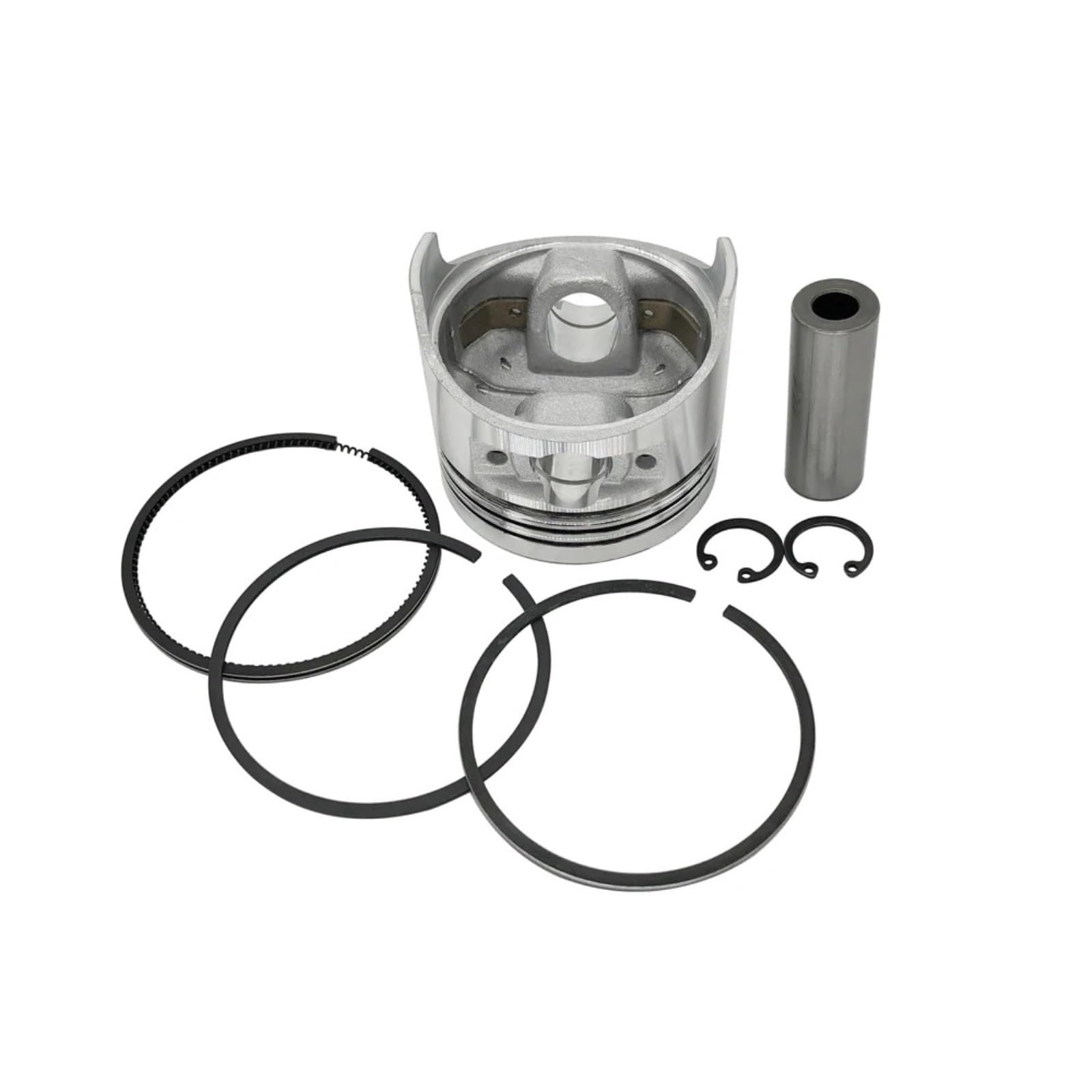Compatible con 173F refrigerado por aire 4 tiempos .3KW piezas del generador del motor Kit de anillo de pistón