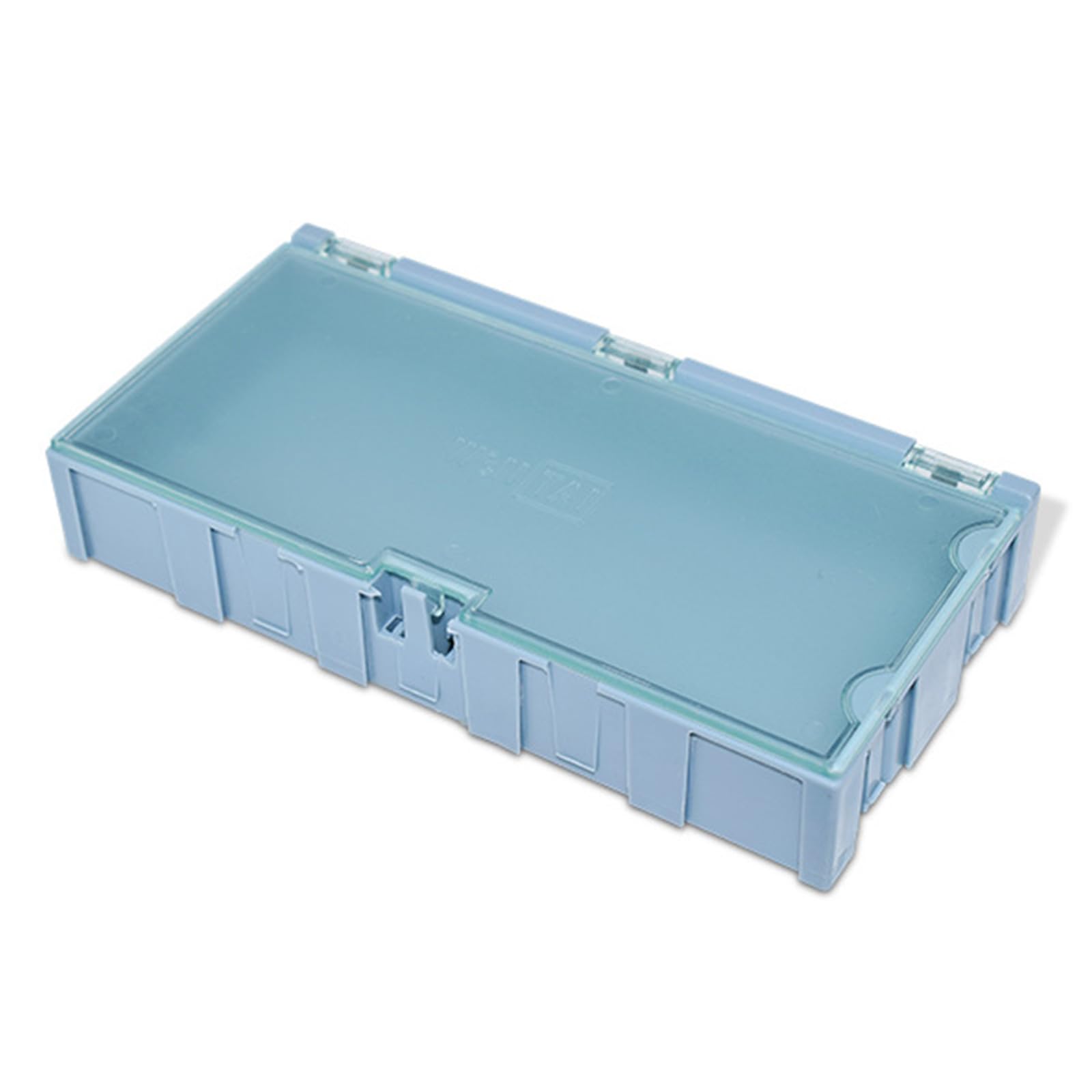 XuQiZZpp Stackable Compartment Box Electronic Components Box Ideal For Storing Rings Resistors Nut Bolts And Crafts