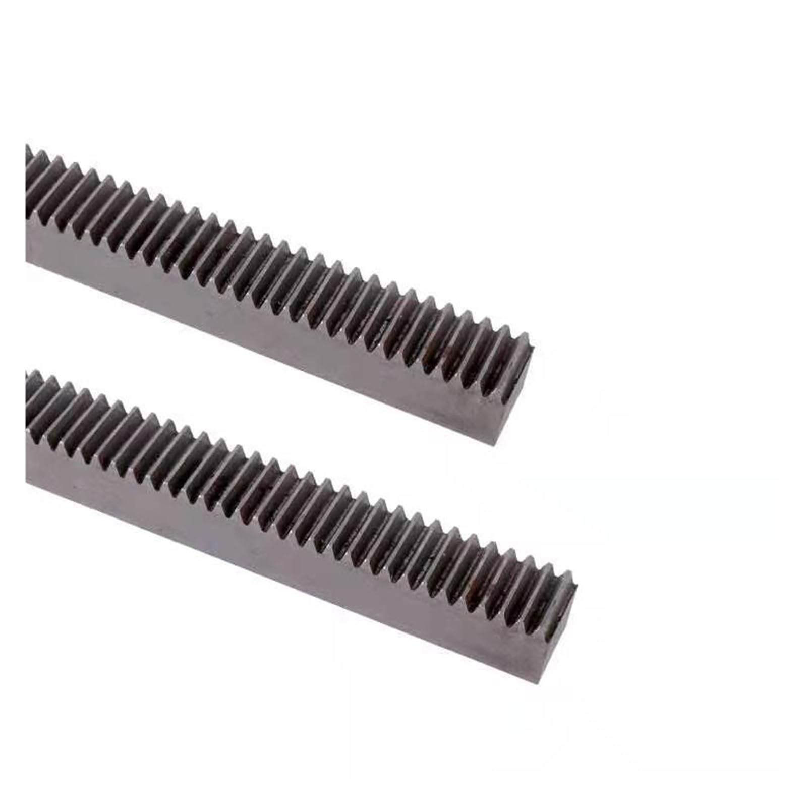 Crémaillère linéaire droite en acier, Crémaillère de précision CNC dents droites 45 acier 1M/1.5M/2M Mod 500-1000mm(1.5Mod 15-20,Length 500mm)