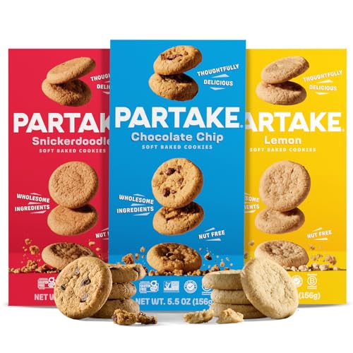 Partake Soft Baked Cookies Variety Pack