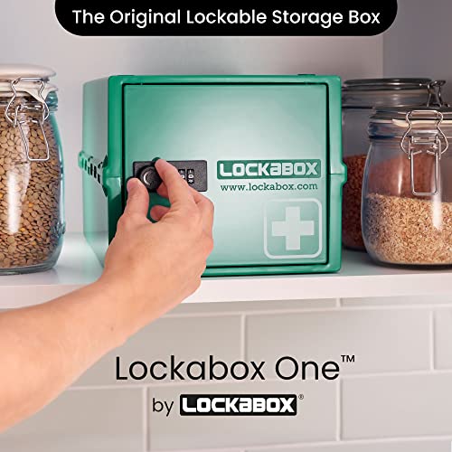 Boîte à médicaments Lockabox One verte | Lot de 6 - 3