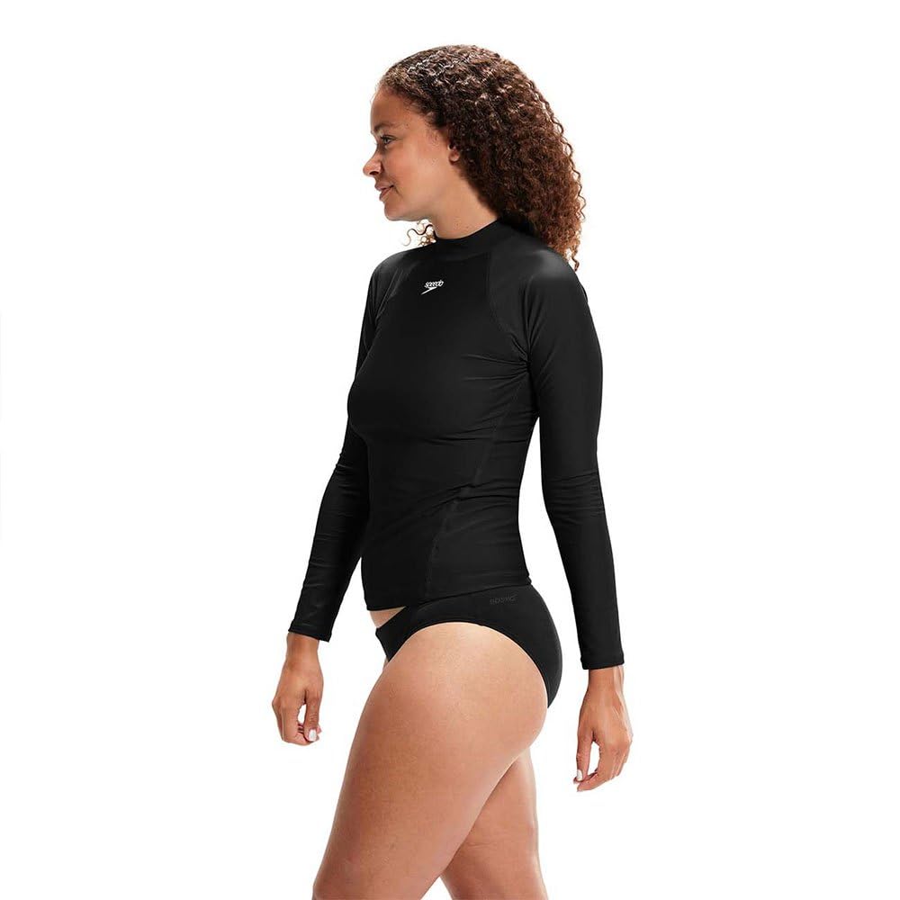 Speedo Damen Langärmliges Rash Top als Sonnenschutz | UV-Schutz | Rash Guard