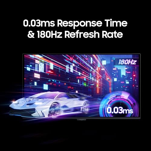 Image of Samsung 27 inch Odyssey QD-OLED G5 Gaming Monitor (Smartchoice) |QHD 2560 x 1440|180 Hz|0.03ms|Pantone-Validated|G-Sync|Free Sync|Glarefree|Ports-DP,HDMI,Headphone|1 Billion Color| LS27FG502SWXXL|Black