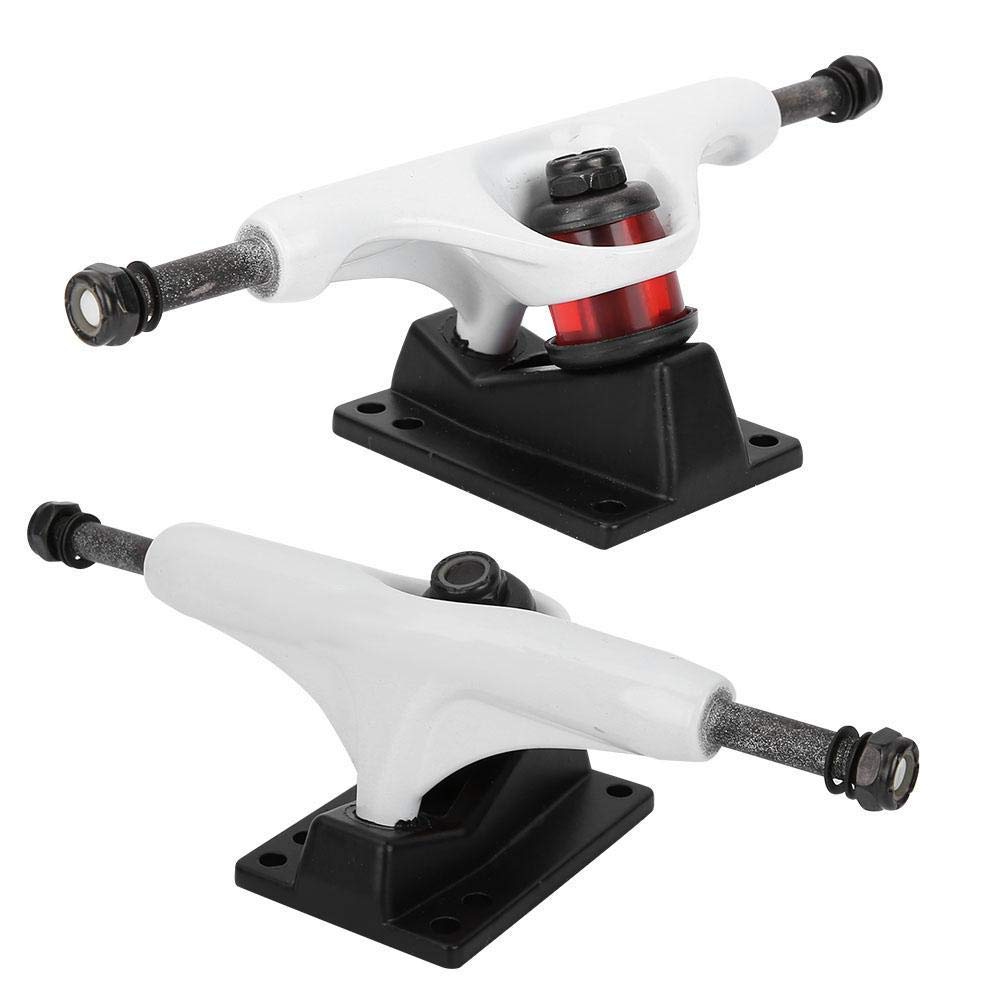 2 szt. ciężarówka deskorolkowa profesjonalna 4-8 cali aluminiowa deska do deskorolki ze stopu magnezu standardowe ciężarówki do wymiany Longboard