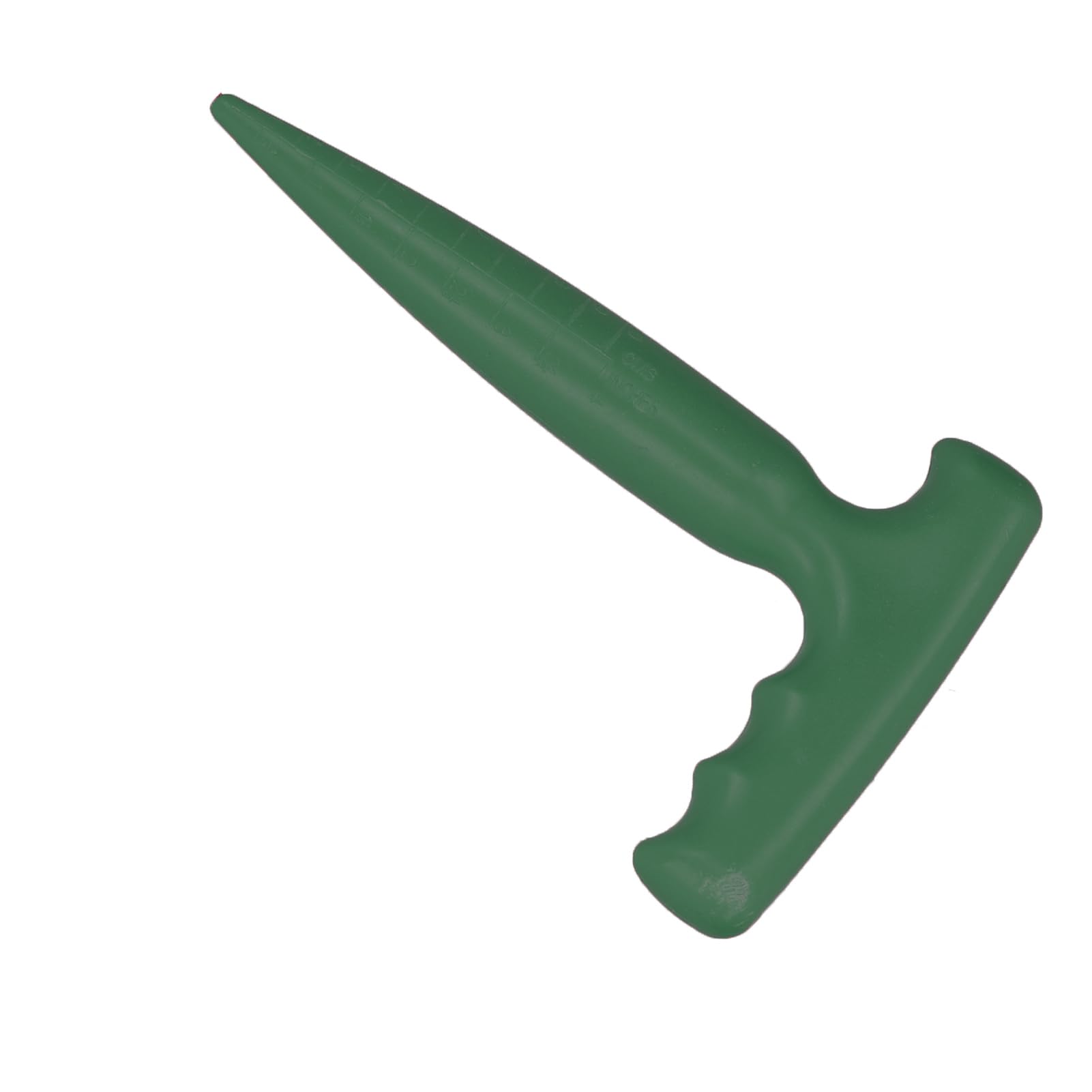 Plastic Seedling Hole Digger Garden Tool for Transplanting Planting Supplies (Green)