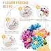Fabric Flower Bouquets Toys,DIY Craft Kits for Kids,Arts and Crafts Toy for 3+ Year Old Girls,Flowers Market Toy,Build Your Flower Bouquet,Educational Preschool Learning Toys for Birthday,Christmas