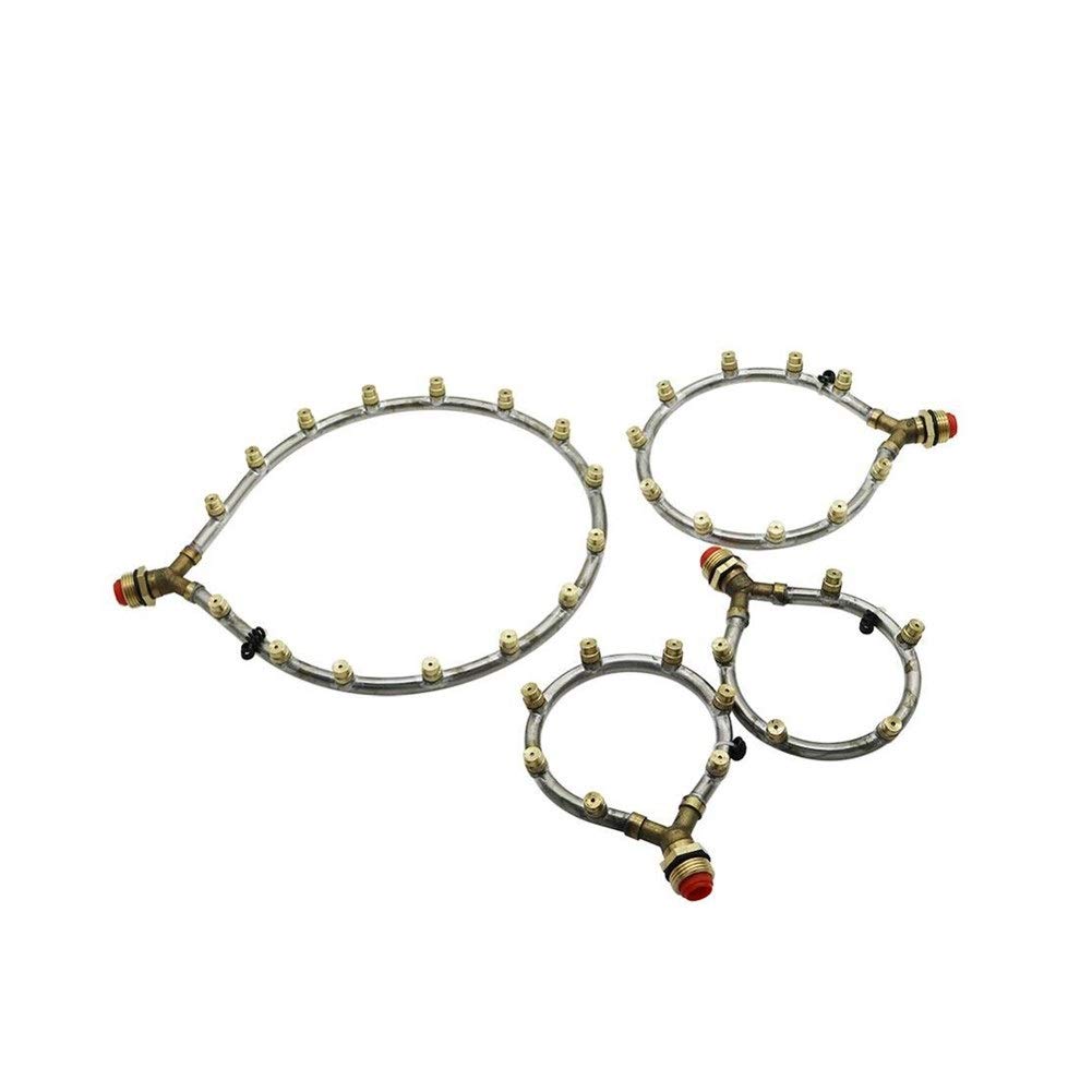 Gartenbewässerungsdüse mit verstellbarem Sprühnebel-Sprinkler für Bewässerung und Befeuchtung, Staubsprüher-Kühlsystem, M14 x 1,5 mm
