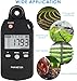 Quantum PAR Meter for LED Grow Light Full Spectrum PPFD Meter High Precision Quantum Sensor, Light Meter for Plants, Greenhouse and Farming Lux Meter Tester 400-700nm