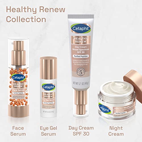 Cetaphil 0299.026002 Hydrating Eye Gel Serum, 0.5 Oz - Reduces Dark Circles & Wrinkles, 24Hr Under Eye Cream, Retinol Alternative Peptide thumb #4