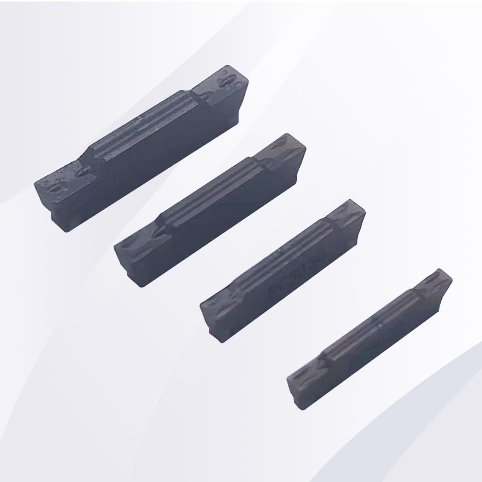 Soporte para herramientas de corte de torno MGEHR1616-2 con 11 plaquitas MGMN200-G de metal duro