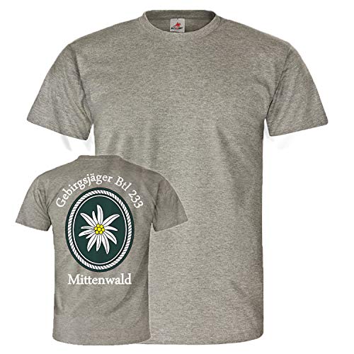 Maillot football homme gris Gebirgsjägerbataillon 233 taille S pour le sport
