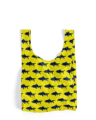 BAGGU Standard Reusable Shopping Bag - Neon Fish