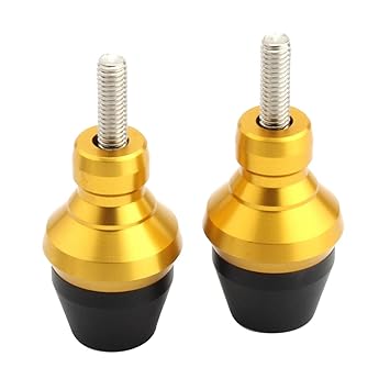 CLUB BOLLYWOOD Front Fender Frame Sliders Screws Fork Protector Motorcycle Orange | Motors | Parts & Accessories | Motorcycle Parts | Body & Frame | Fender Bolts & Clips