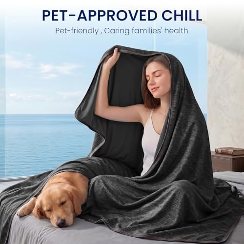 Image of Topcee Cooling Blanket Twin 60 inchx90 inch for Hot Sleepers Summer Blanket