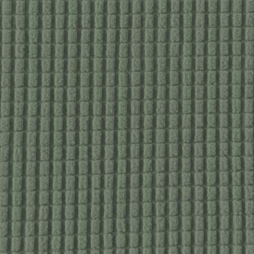 Image of Easy-Going Stretch Loveseat Slipcover 1-Piece Sofa Cover Furniture Protector Couch Soft with Elastic Bottom for Kids Polyester Spandex Jacquard Fabric Small Checks (Loveseat, Greyish Green)