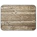 DOSHINE Tapis de séchage absorbant en bois rustique 40,6 x 45,7 cm pour égouttoir à vaisselle et protecteur de vaisselle pour comptoir de cuisine, évier en microfibre à séchage rapide