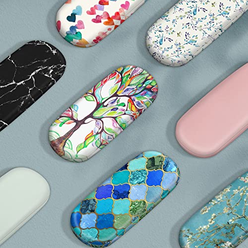 Image of FINTIE Hard Shell Eyeglasses Case, Portable Protective Glasses Cover Eyeglass Holder Box with Cleaning Cloth for Men Women