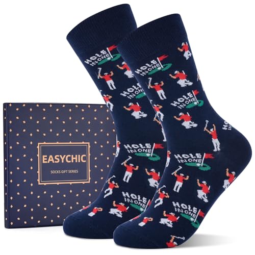 EASYCHIC Funny Golf Crew Socks