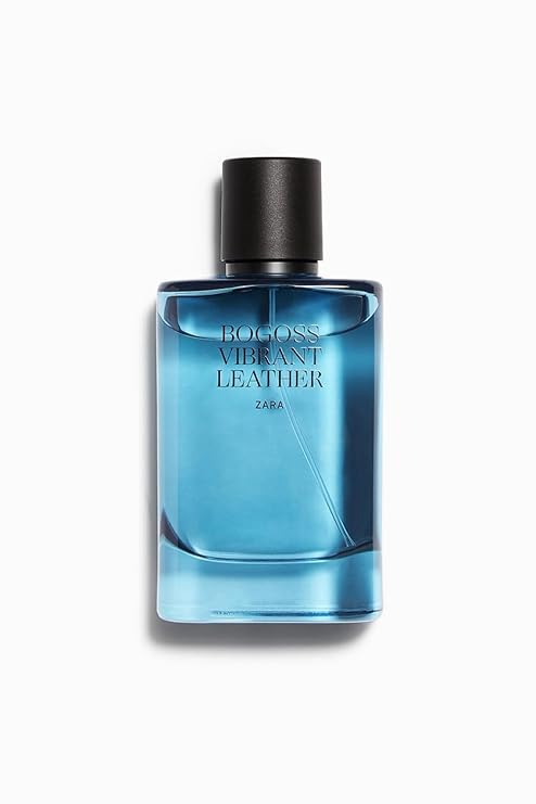 Zara Bogoss Vibrant Leather Cologne for Men EDP Eau De Parfum 100 ML (3.4 FL OZ)