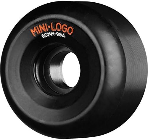 Mini Logo A-Cut Hybrid Black Skateboard Wheels - 60mm 99a (Set of 4)