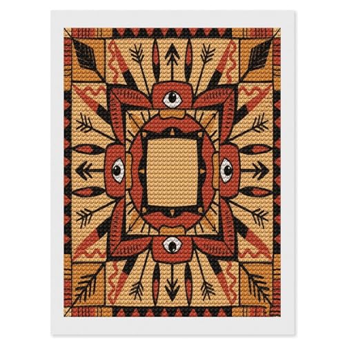 Kit de pintura de diamantes de mandala VstaDank para adultos con gemas redondas