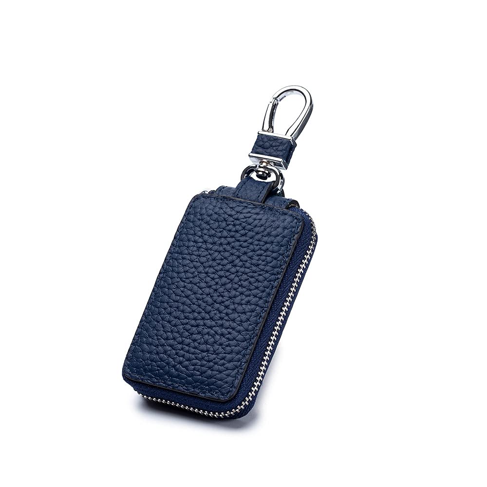 Portachiavi in vera pelle - Custodia unisex per chiavi per auto/casa