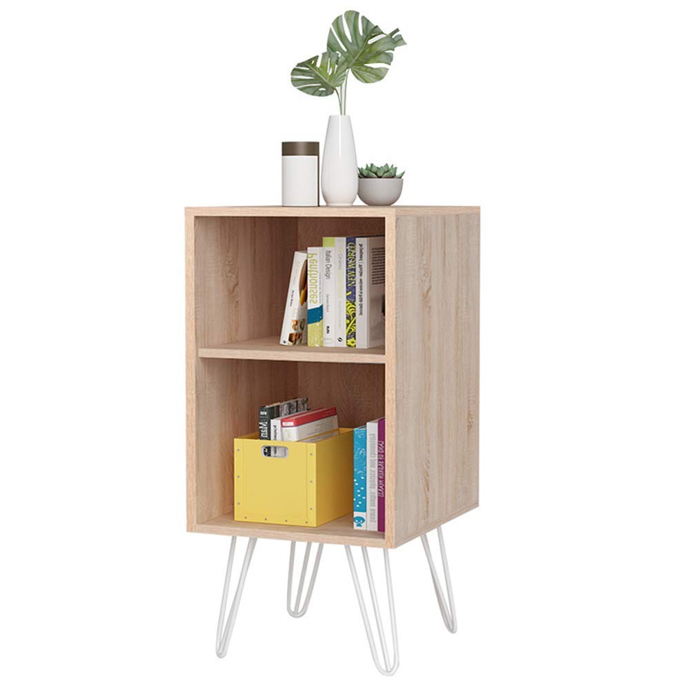MU Estanterías para el hogar Estantería Estantería, Piso Estantería pequeña Armario de combinación Libre Piso de Estilo japonés Bastidores de Bastidor de Almacenamiento Simple