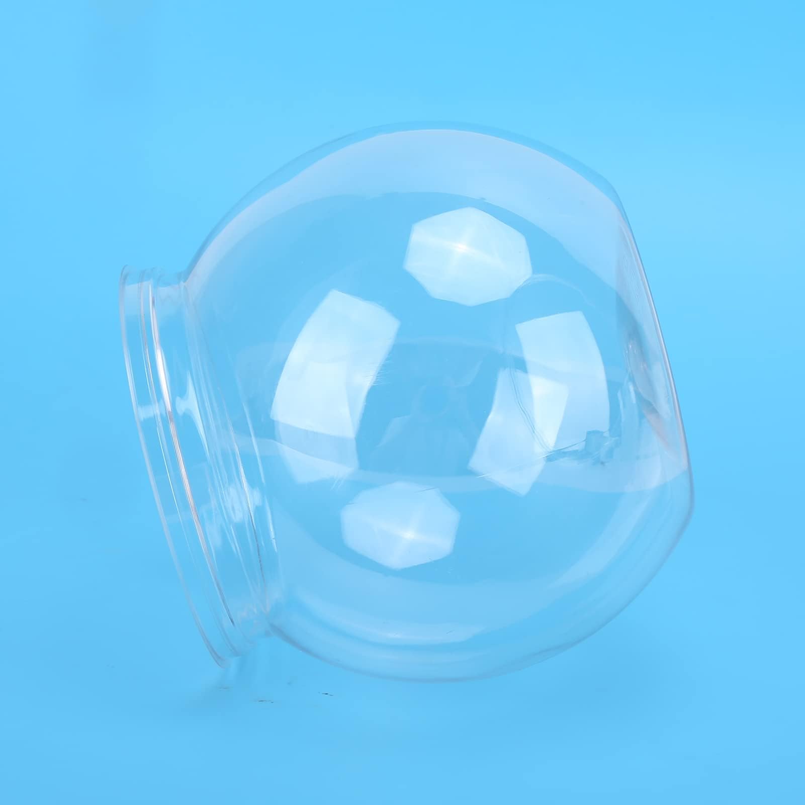 Goldfischglas, Transparentes Fischglas aus Kunststoff, Mini-Aquarium für Betta-Fische, Goldfische, Klar, Hydroponische Pflanzenschale, Anker, Hocking, Klassisches Fischglas Im (L)