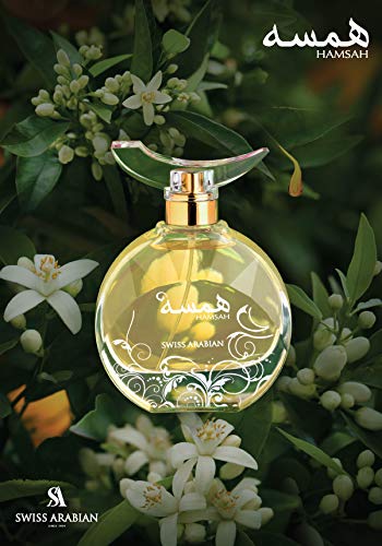 Miniatura 3 de Swiss Arabian Hamsah  Productos de lujo de Dubai  Fragancia personal EDP Spray de larga duración y adictiva  El lujoso aroma de Arabia  2.7 onzas