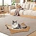 Baoblaze Cat Scratcher Bed Pet Sleeping Bed Supplies Scratching Toy Playing Gift Sturdy Pet Furniture Scratch Pad Cat Scratching Board, Medium