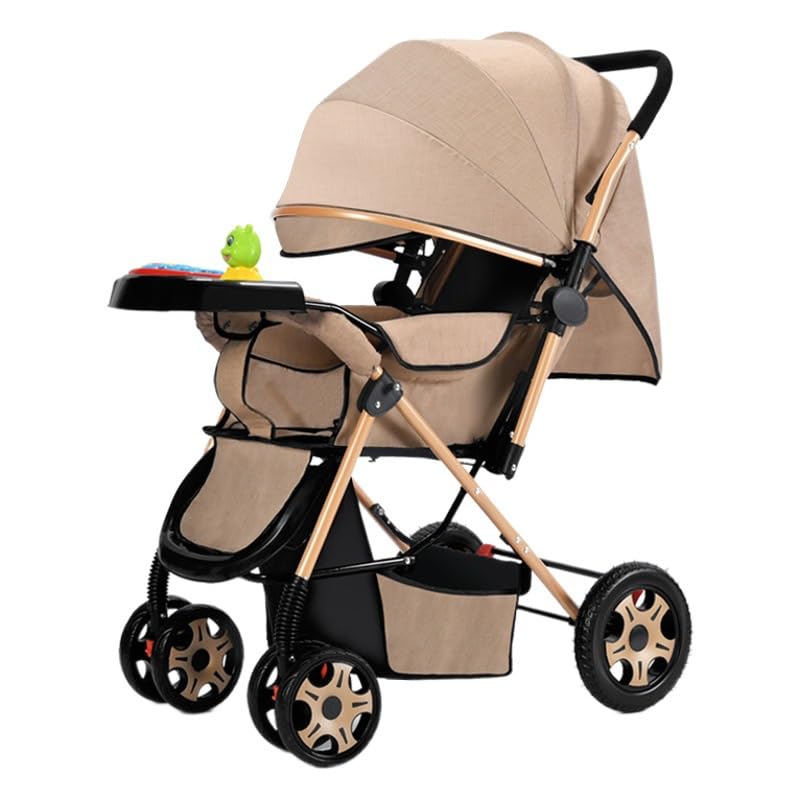 Foldable Baby Stroller for Sitting, Reclining, Outings and Everyday Travel, Two-Way Seat-image-31