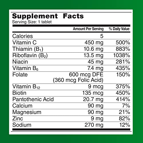 Berocca Orange Effervescent Tablets, Caffeine Free, 20 Count #TOP7