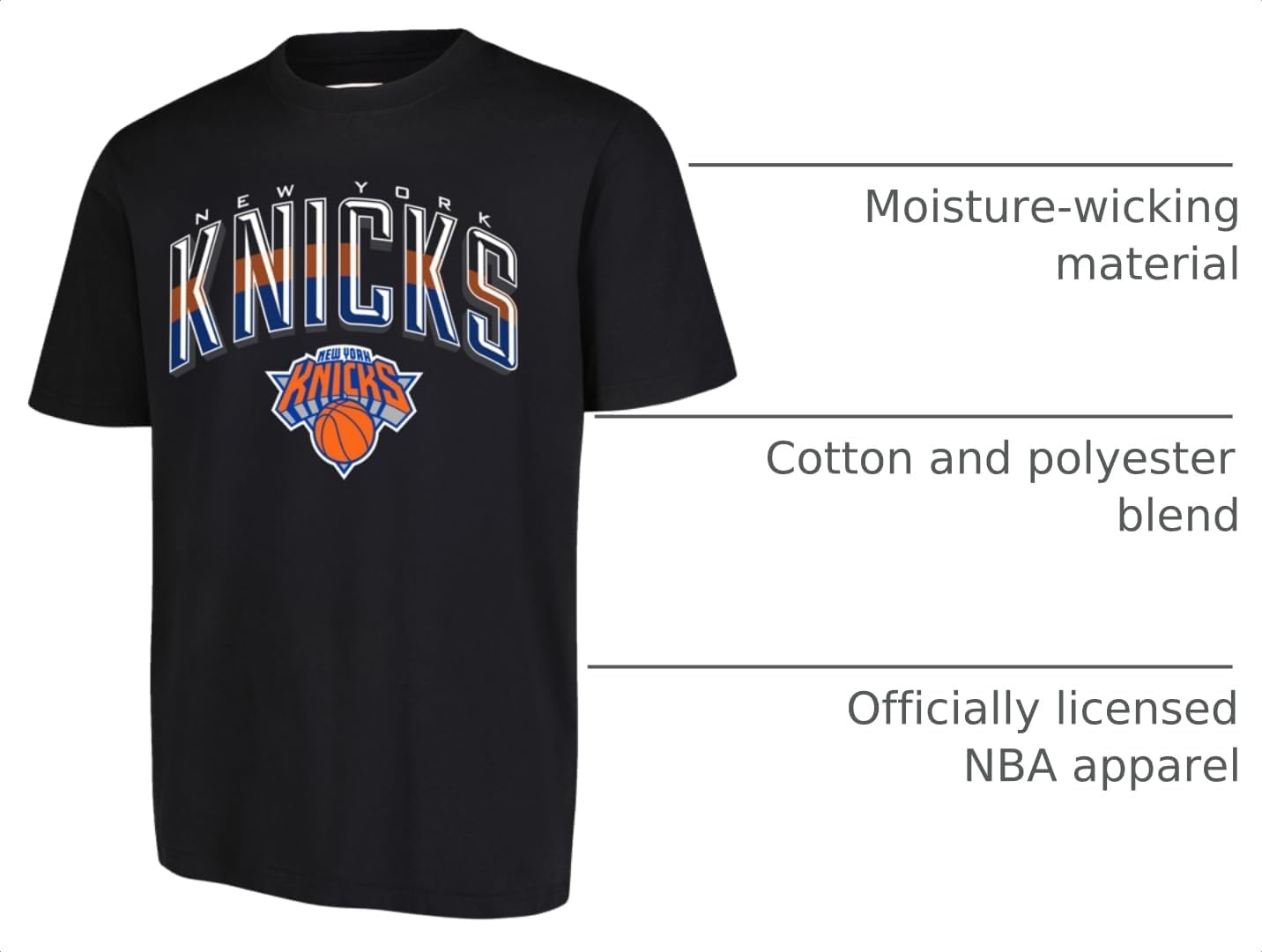 Ultra Game Men’s NBA Official Super Soft Supreme T-Shirt image 5