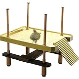 La La Pet Floating Turtle Pier Basking Platform Reptile Ramp Decorative, Functional, and Naturally...