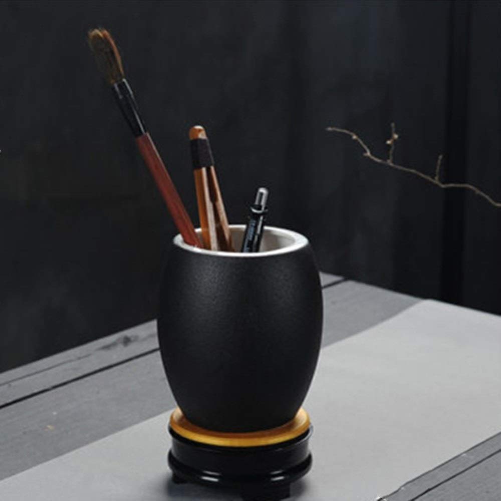 Pot à Crayons Porte-stylo en céramique Pen Holder bureau de ménage Fournitures Porte stockage pour Bureau