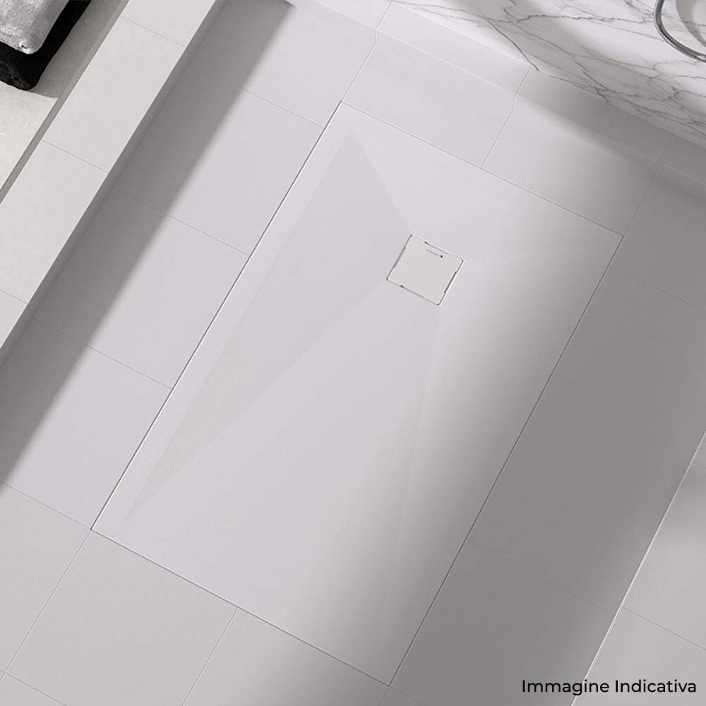 Piatto Doccia 70x90 cm in Pietra Maier Aura Bianco