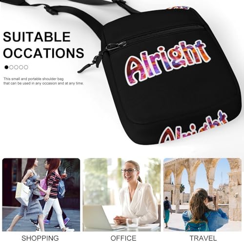 Alright Mini Crossbody Bag Anti-Theft Side Shoulder Bags Messenger Bag Unisex4