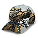 N - A Bumblebee Transformers Gorra de béisbol de protección solar de poliéster ajustable Sombreros Unisex Trucker Hat Hip Hop Cap Negro