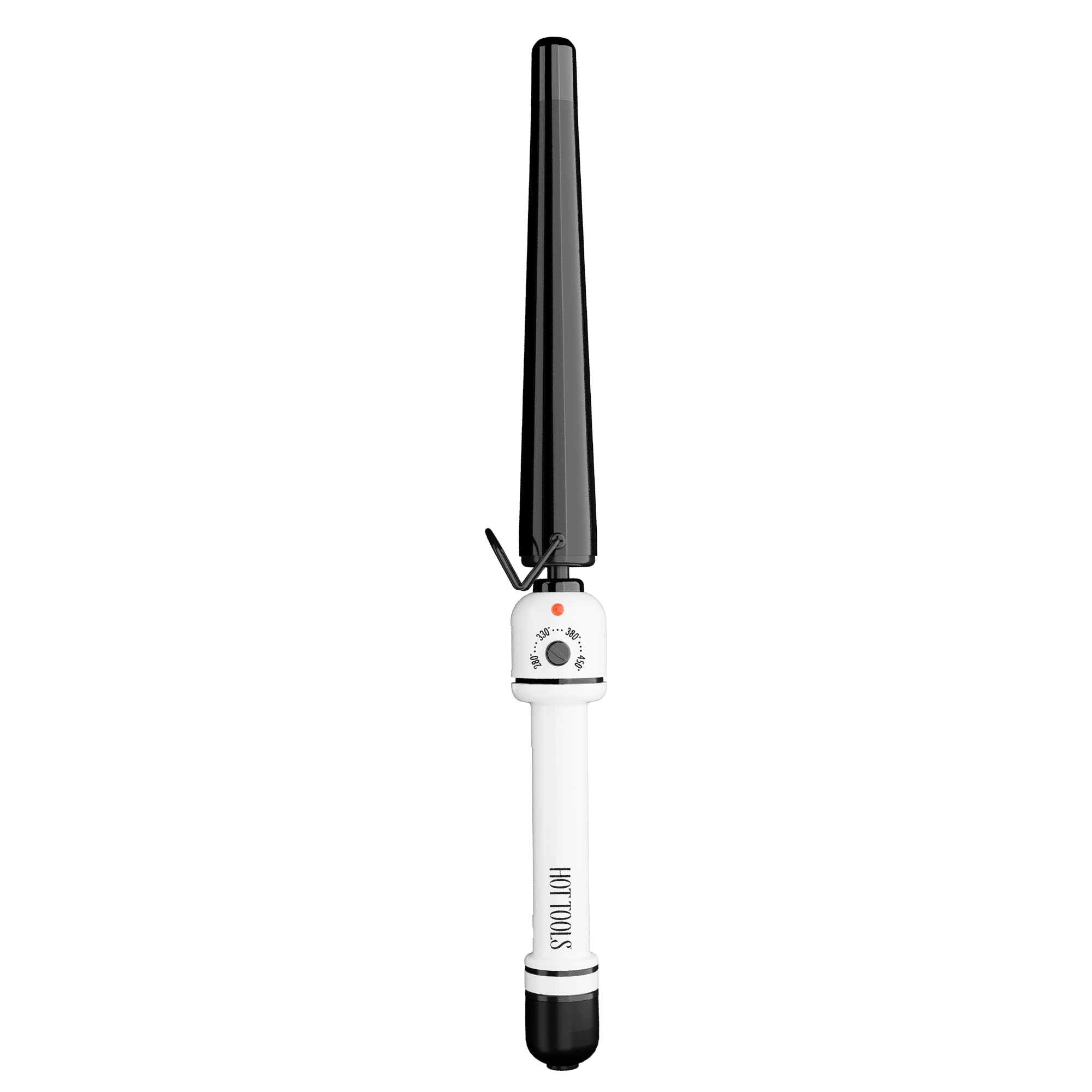 Professional Nano Ceramic Extra Long Tapered Curling Iron for Shiny Curls, 3/4 to 1 1/4 Inches