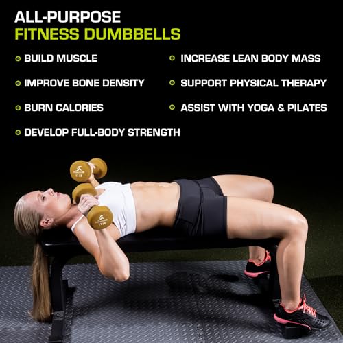 Image of ProsourceFit Neoprene Dumbbell Coated for Non-Slip Grip