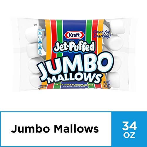 Kraft Jet Puffed Jumbo Marshmallow, 24-Ounce (Pack Of 4) #TOP1
